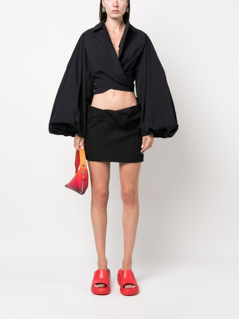 JACQUEMUS La Mini Jupe Bahia miniskirt outlook