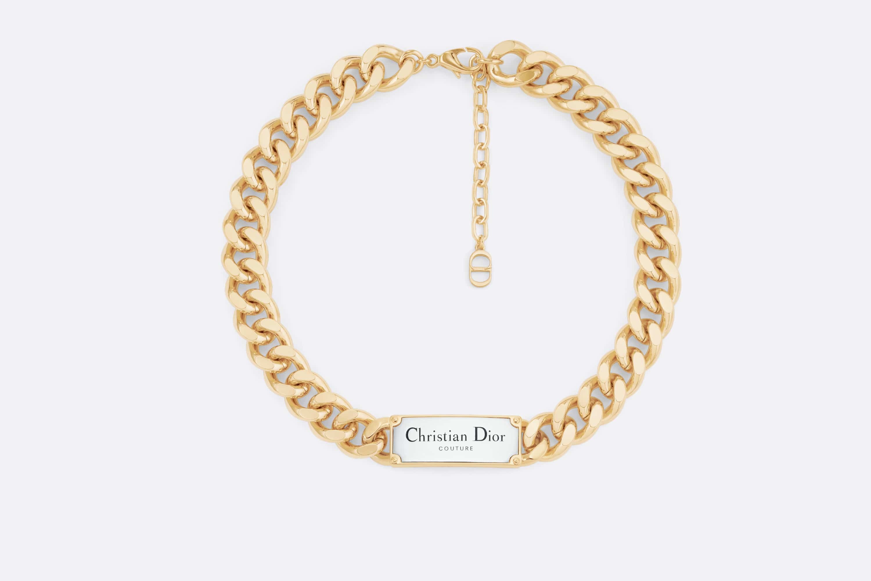 Christian Dior Couture Chain Link Necklace - 1