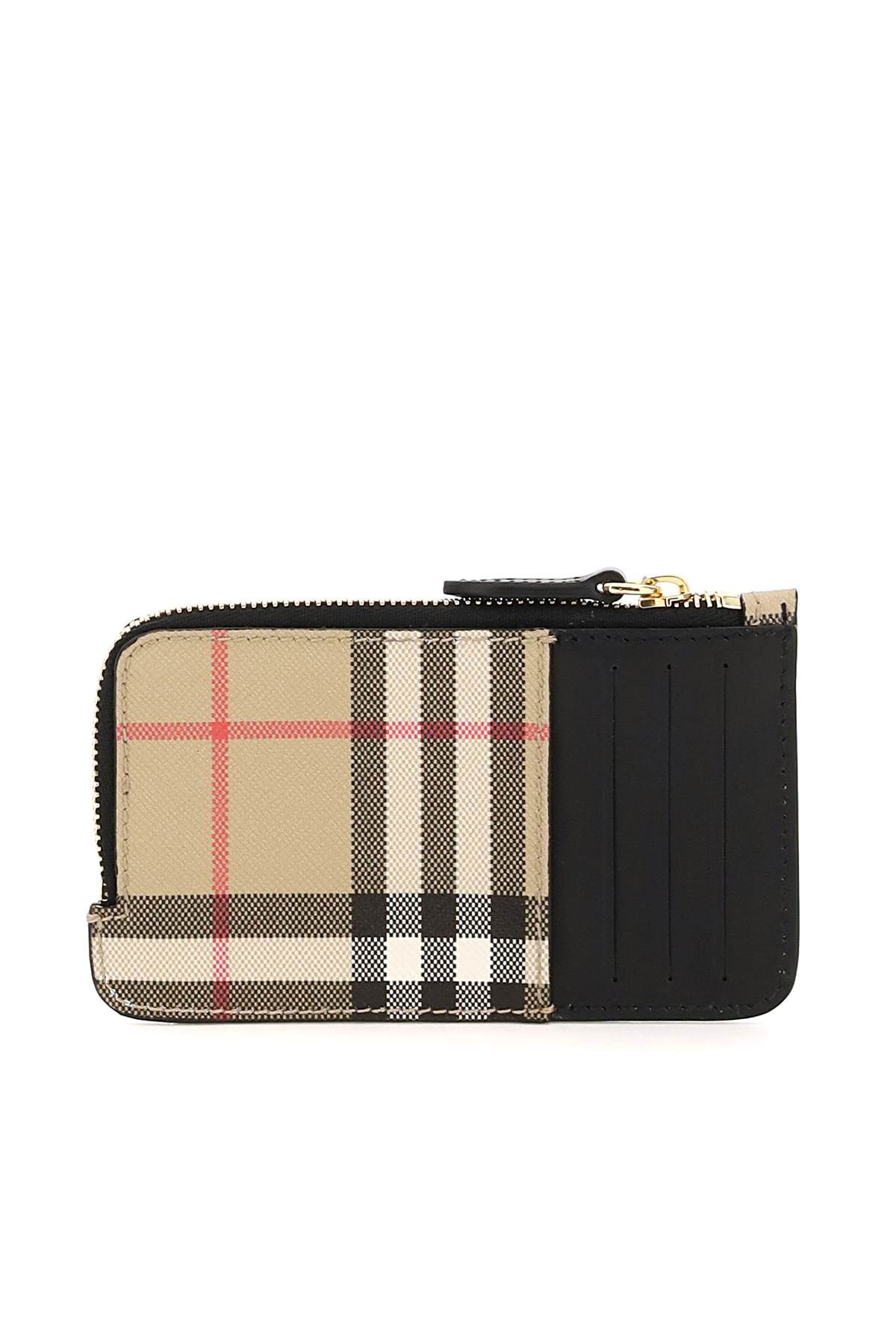 VINTAGE CHECK ZIPPED CARDHOLDER - 3