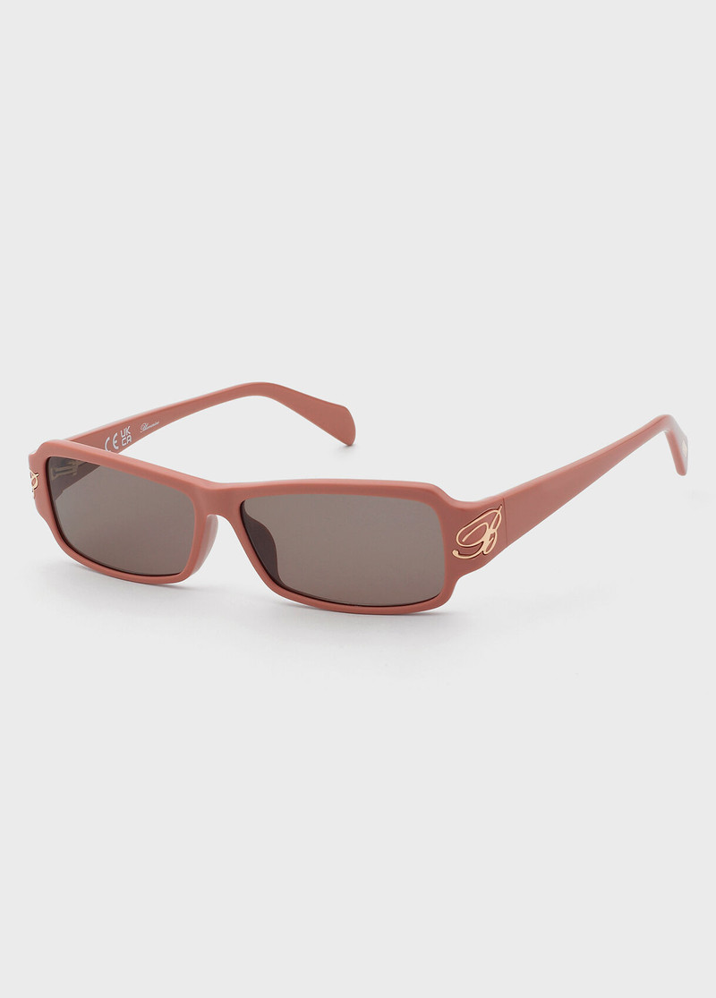 Blumarine ACETATE SUNGLASSES WITH RECTANGULAR SHAPE outlook