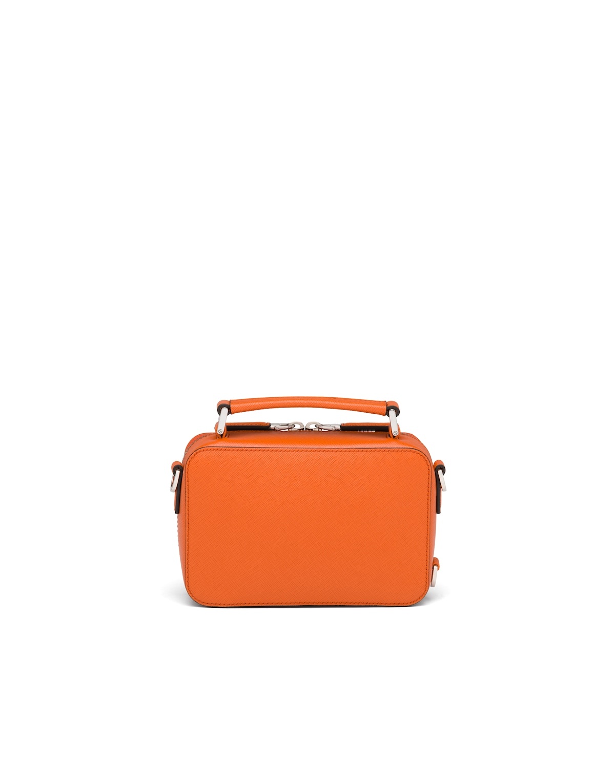 Prada Brique Saffiano Leather Cross-Body Bag - 4