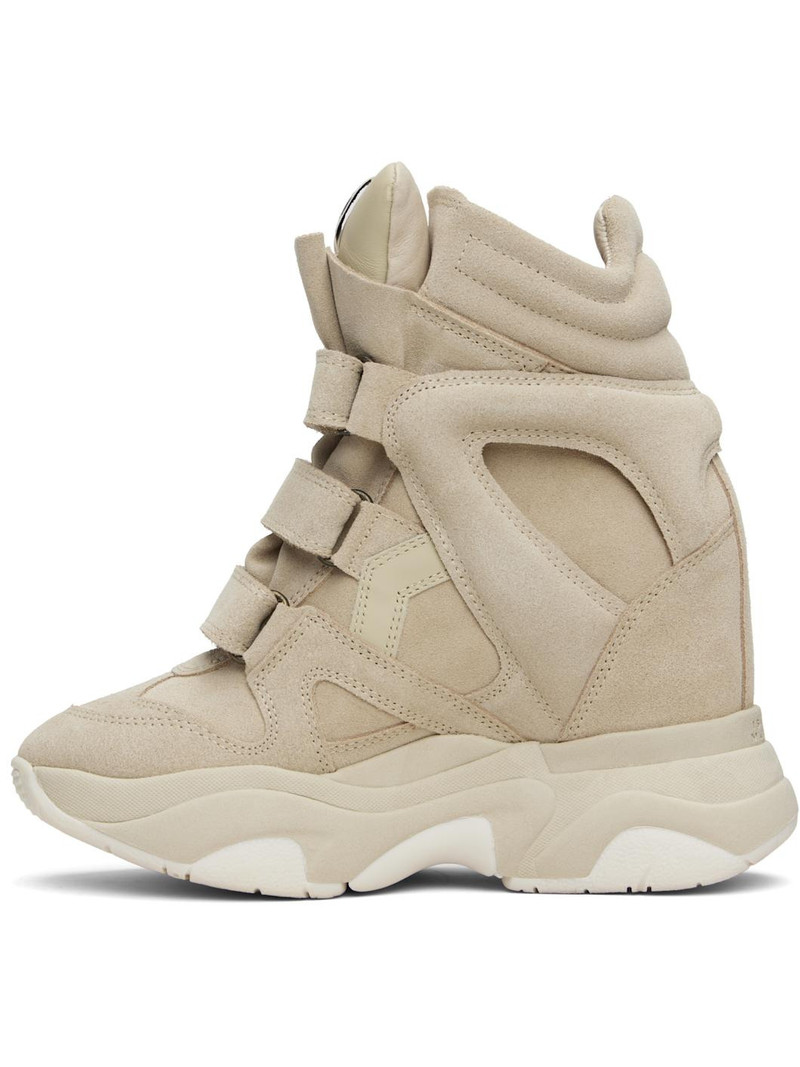 Isabel Marant Beige Balskee Sneakers outlook