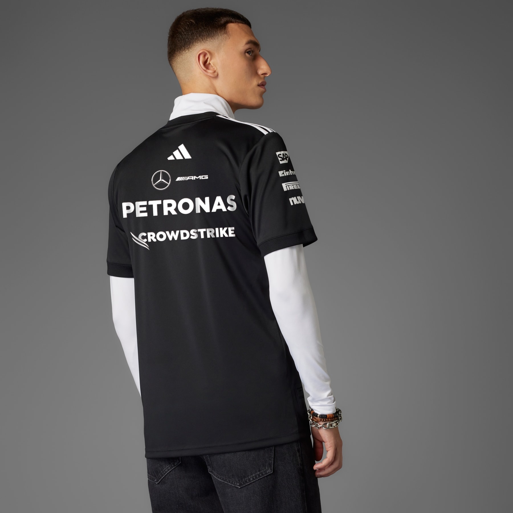 MERCEDES - AMG PETRONAS FORMULA ONE TEAM DRIVER JERSEY - 3