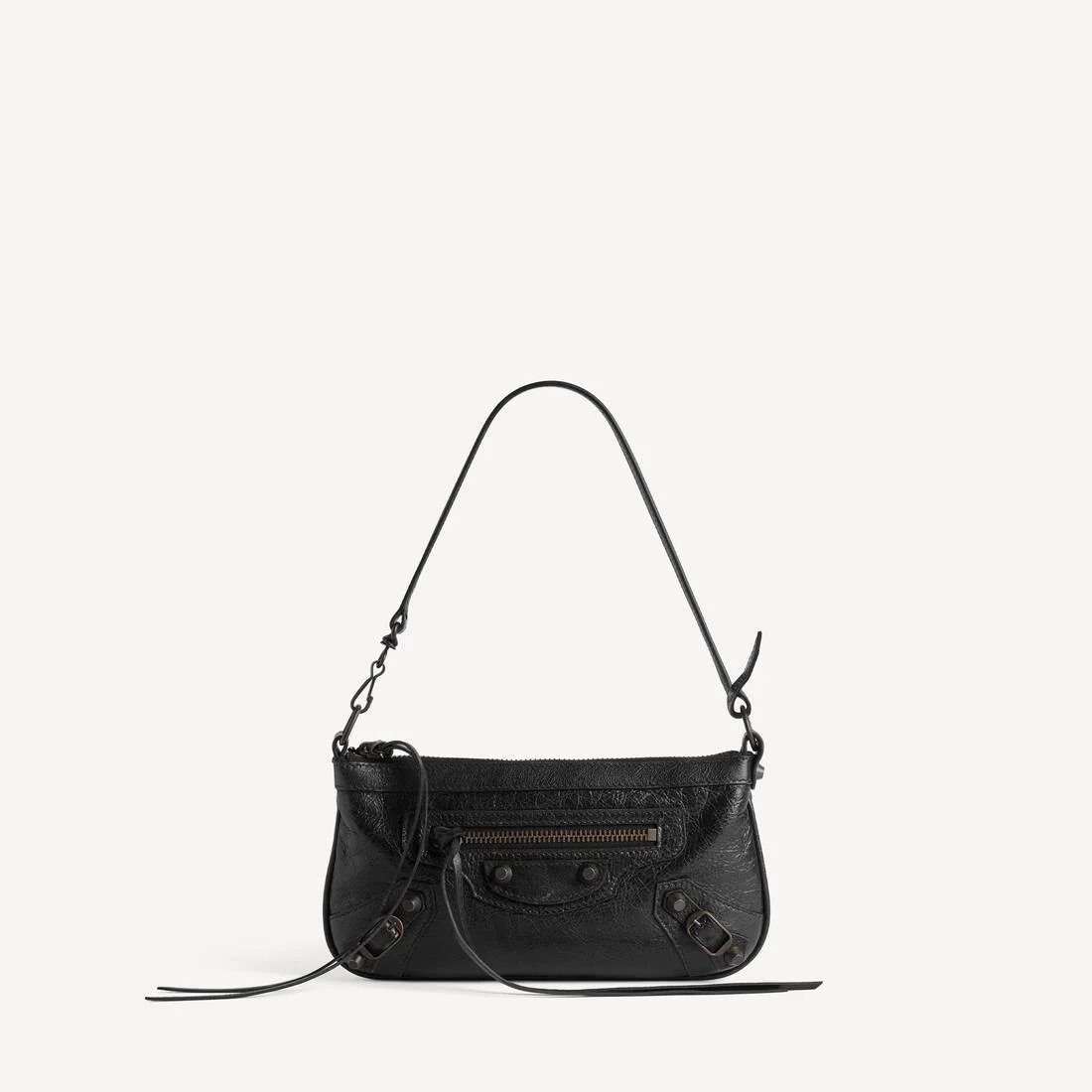 Women's Le City Pouch On Strap in Black - 1