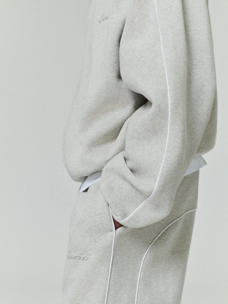 Modern Fleece Track Jacket With Piping トラック ジャケット ESSENTIALS Modern Fleece Track Jacket With Piping | REVERSIBLE