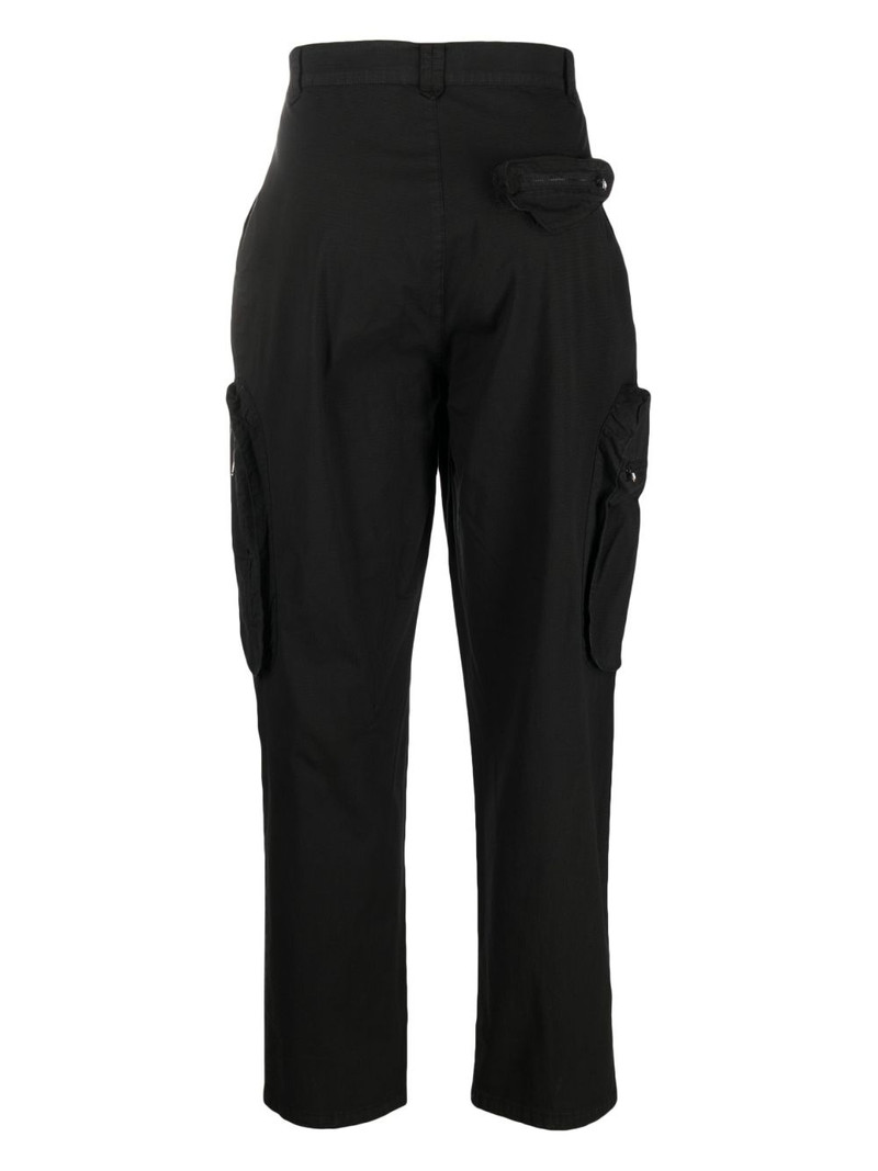HENRIK VIBSKOV straight-leg cotton cargo trousers outlook
