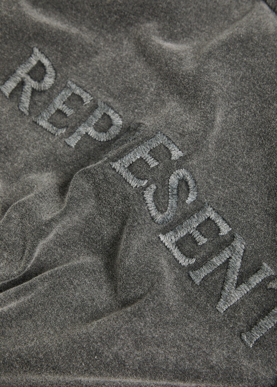 Represent Embroidered Cotton T-shirt - 5