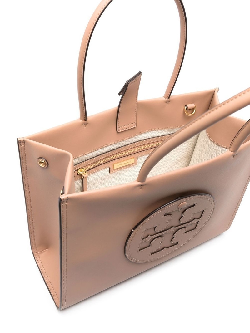 Camel synthetic leather Ella Bio small shopping bag 5
