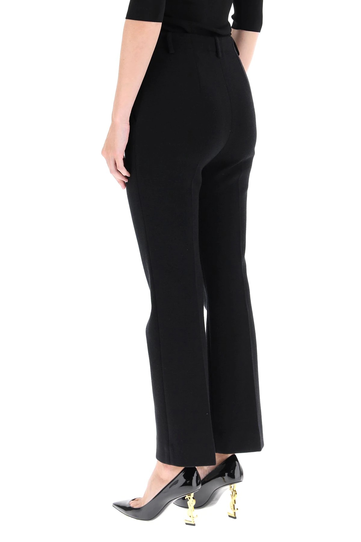 WOOL JERSEY TROUSERS - 4