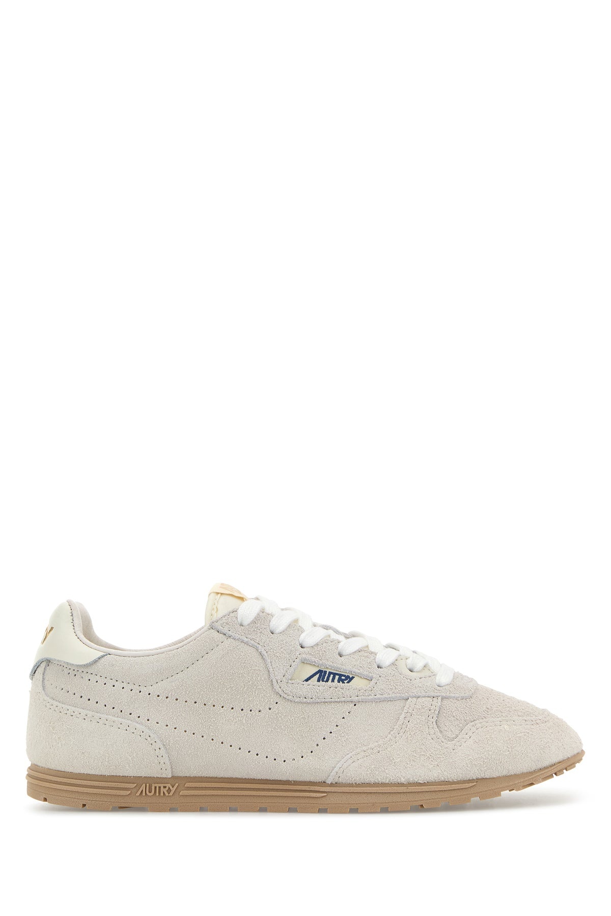Light grey suede Windspin sneakers - 1