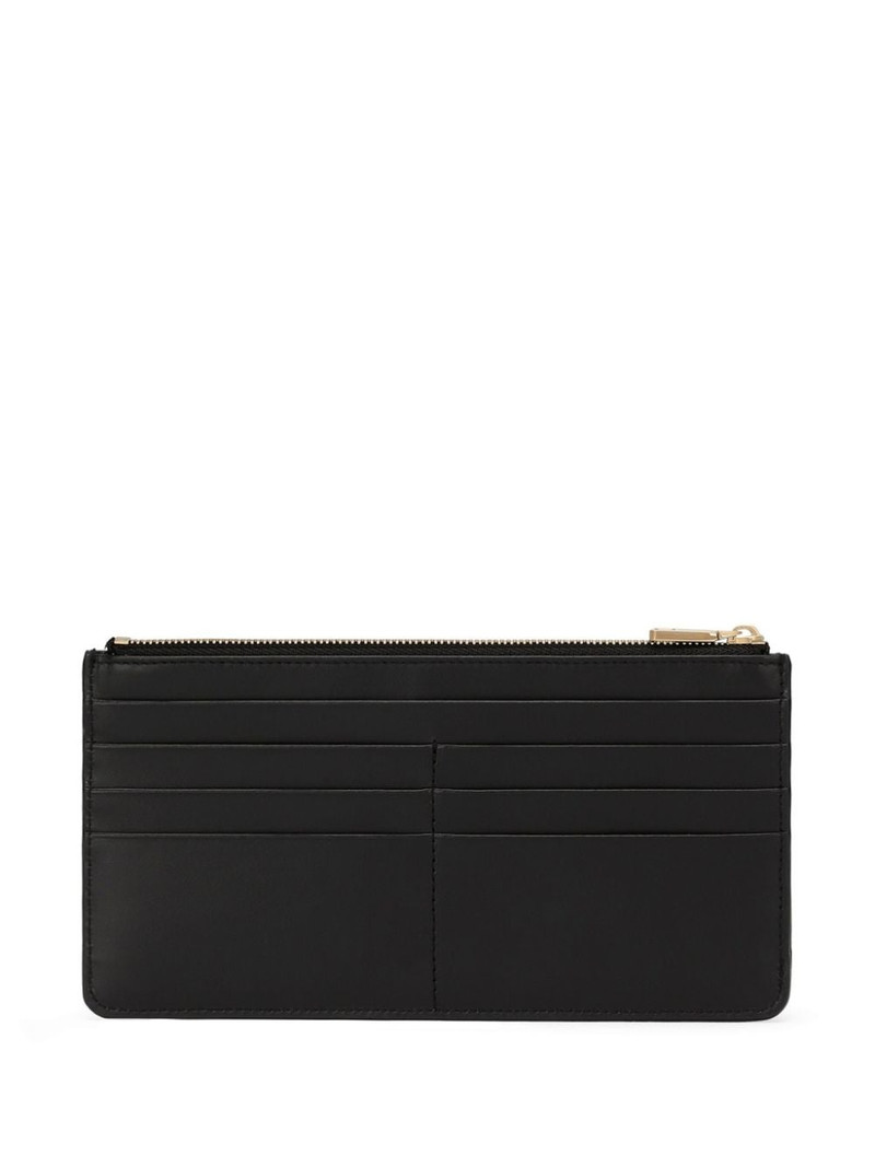 Dolce & Gabbana logo-plaque leather wallet outlook