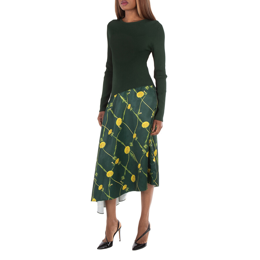 Burberry Dandelion Asymmetric-Skirt Dress - 5
