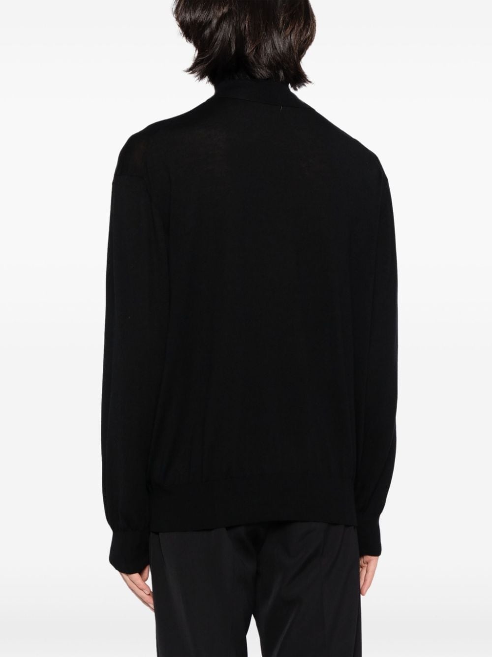 roll-neck wool jumper - 4