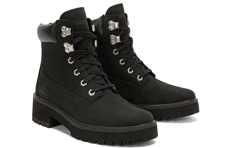(WMNS) Timberland Carnaby Cool 6 Inch Boots 'Black Nubuck' A5NYYW - 3
