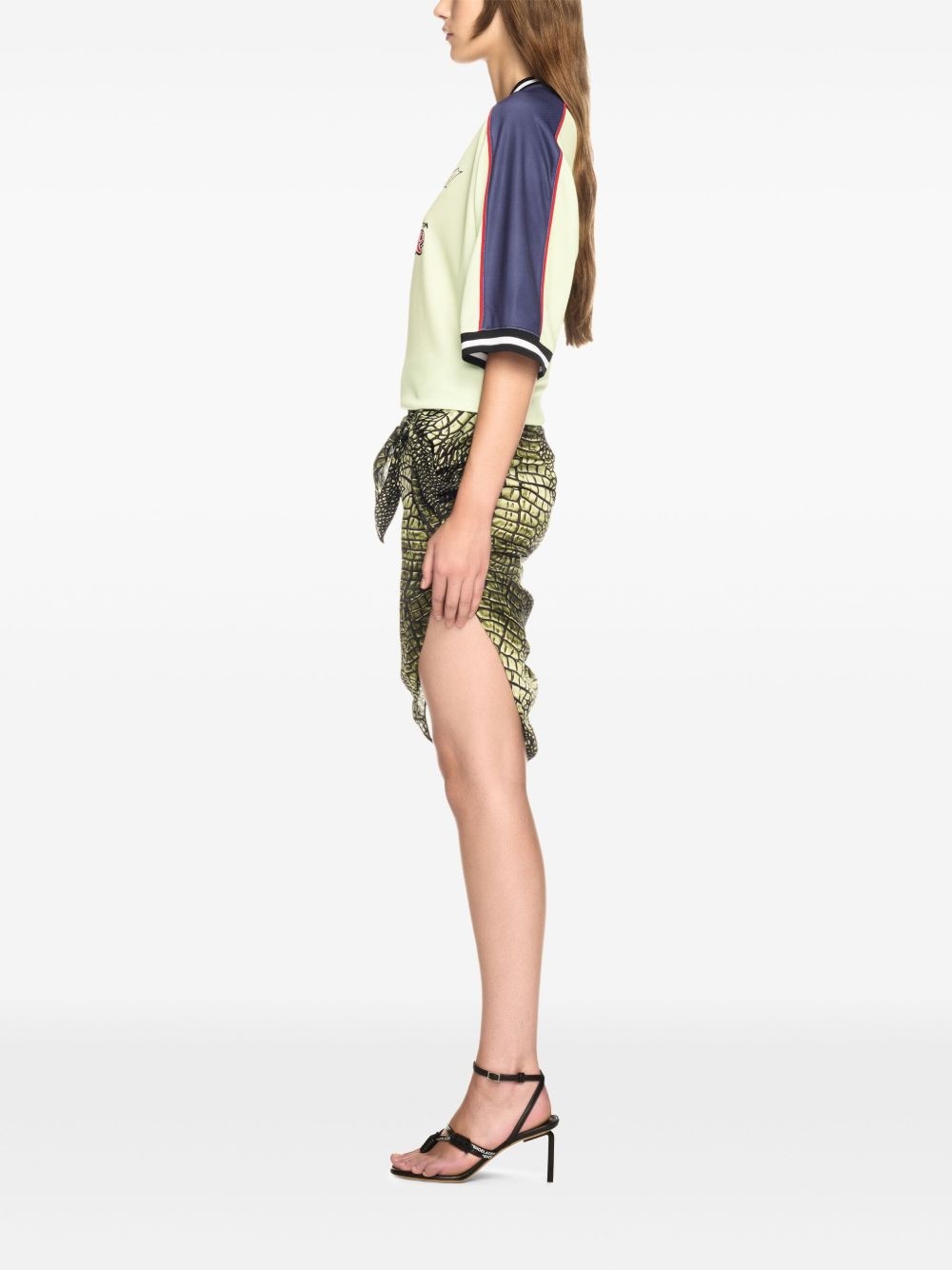 Croco Bandana skirt - 3