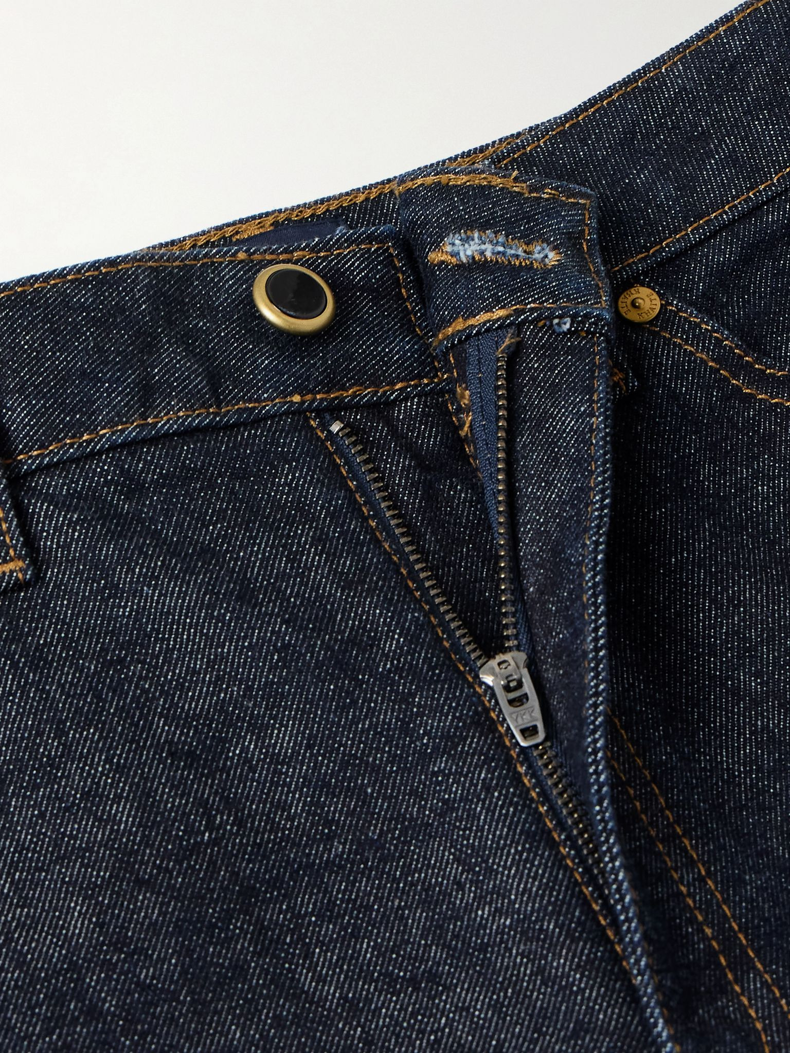 Danielle high-rise straight-leg jeans Dark denim - 5