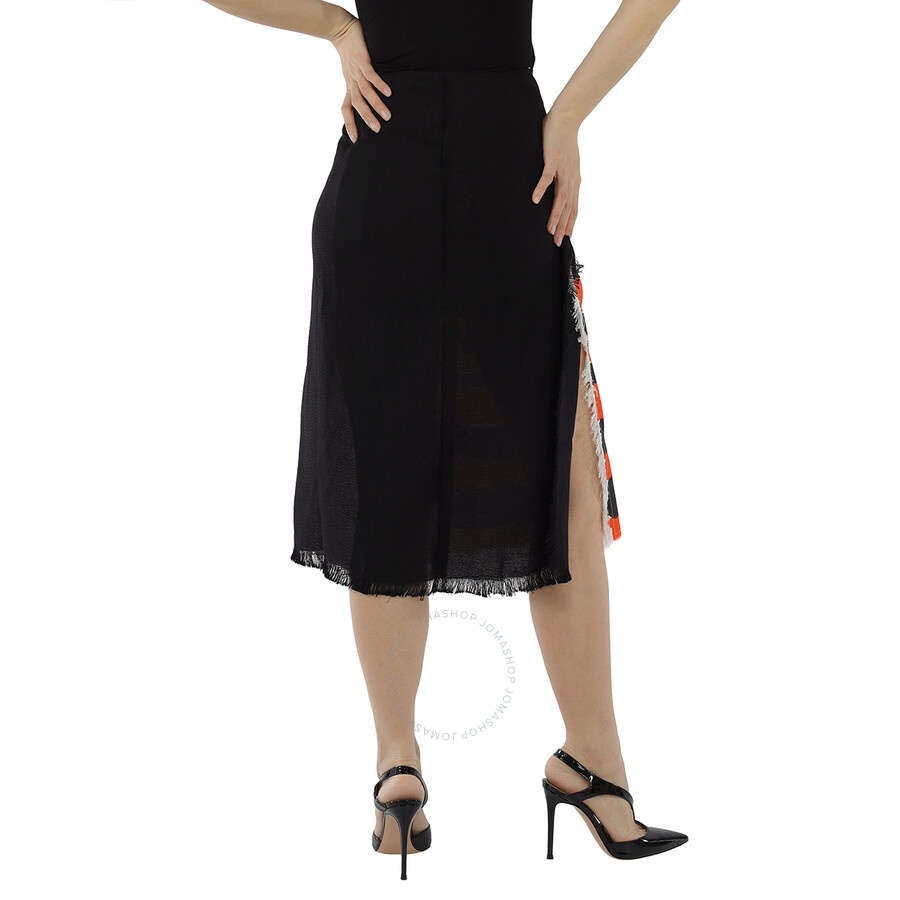 Marni Ladies Stripe-print Midi Skirt - 3