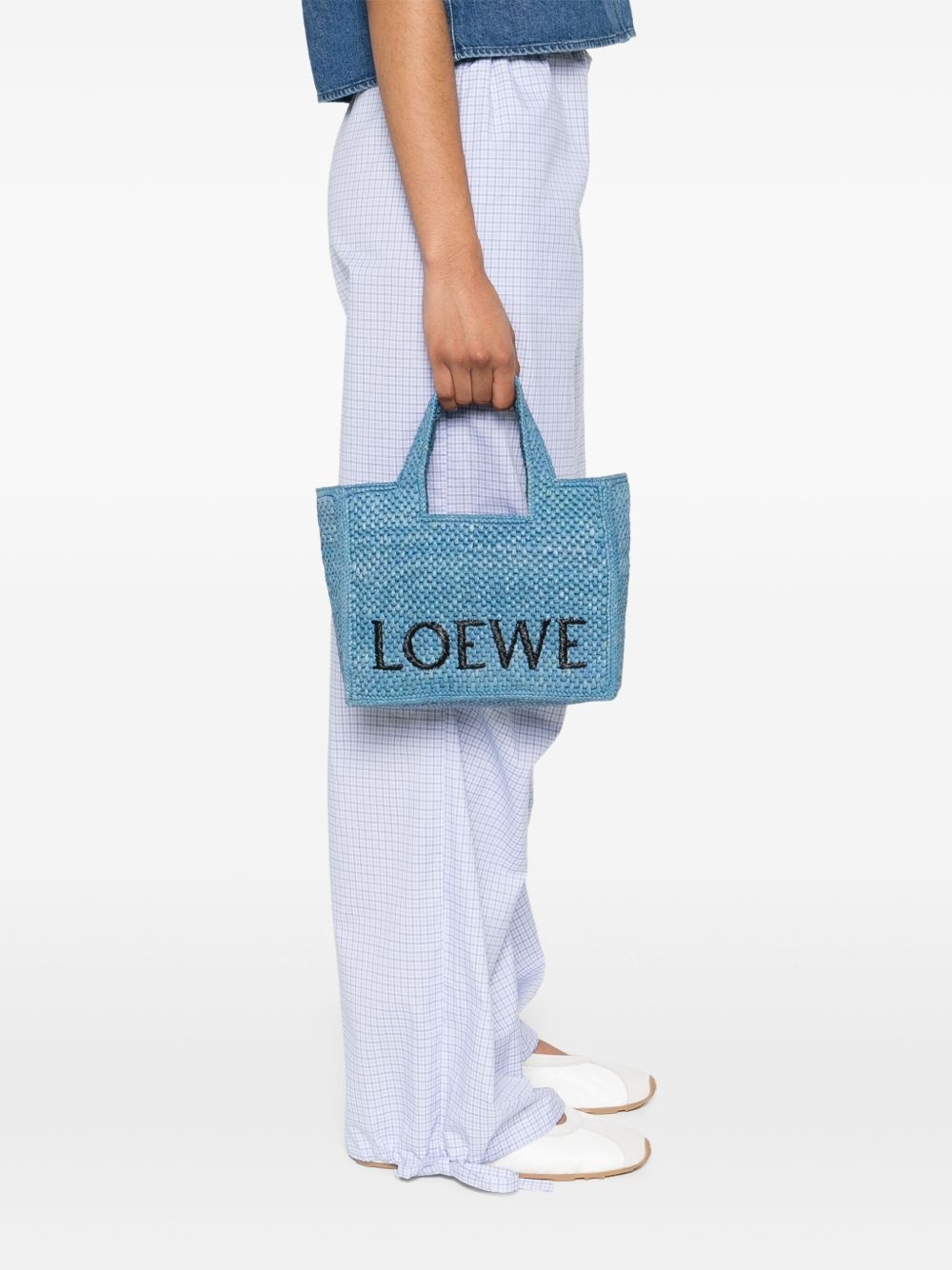 small Loewe Font tote bag - 2