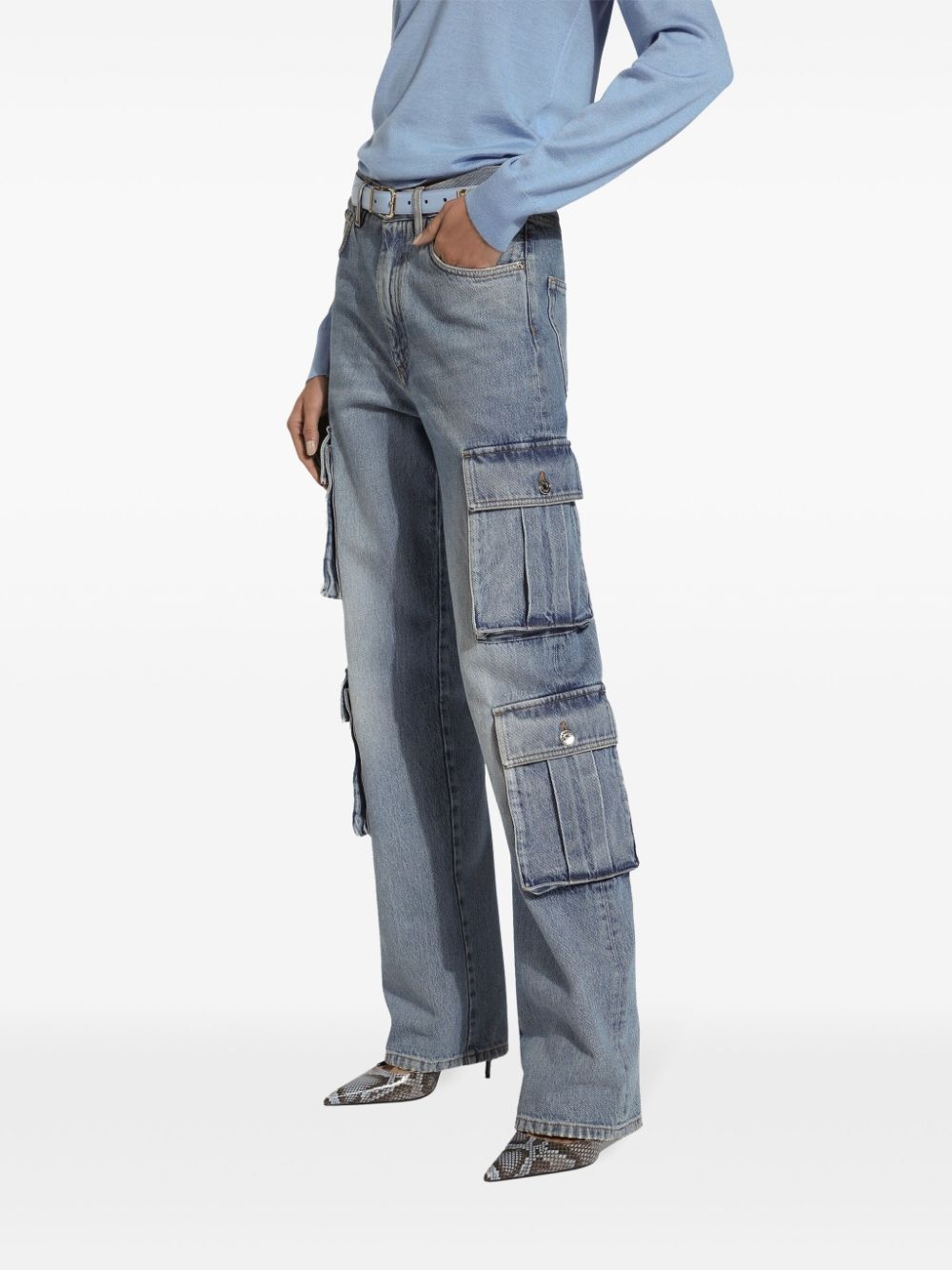 Cargo-cut jeans - 5