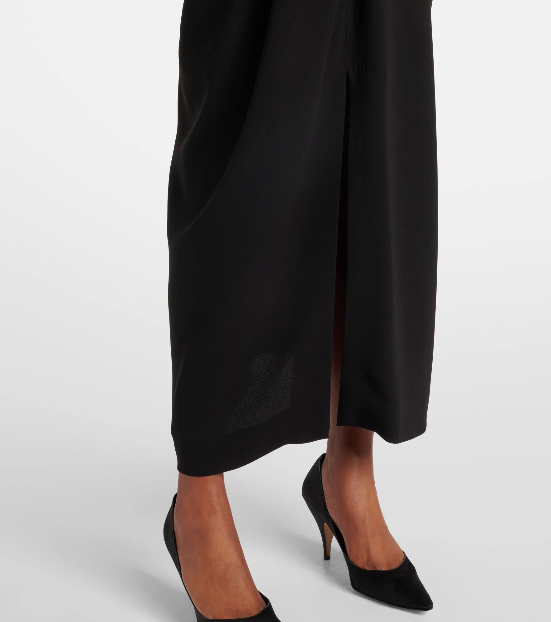 Ridente pleated cady maxi skirt - 5