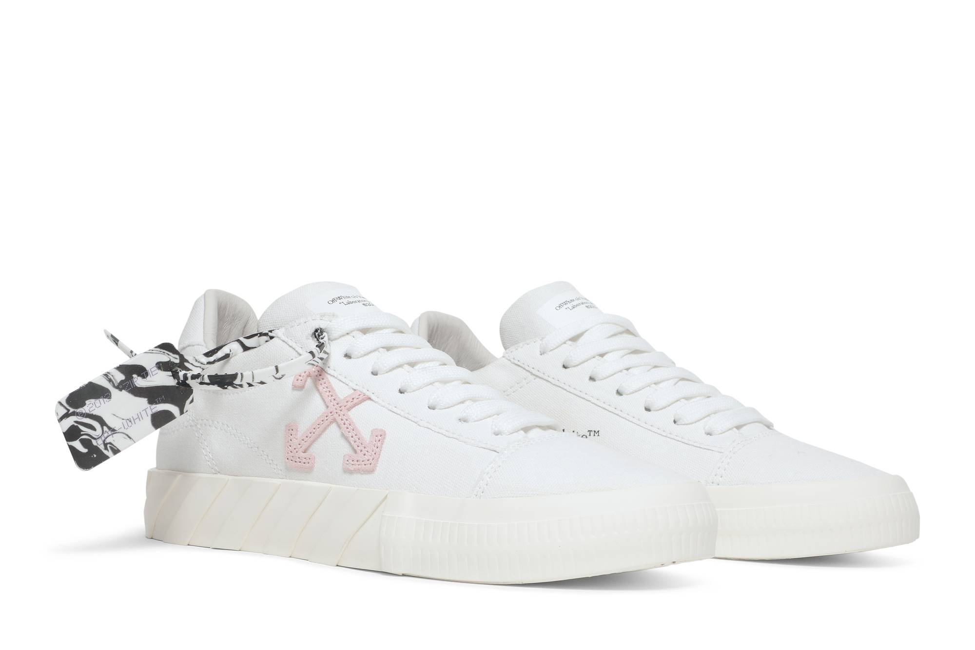 Off-White Wmns Vulc Eco Sneaker 'White Pink' - 8