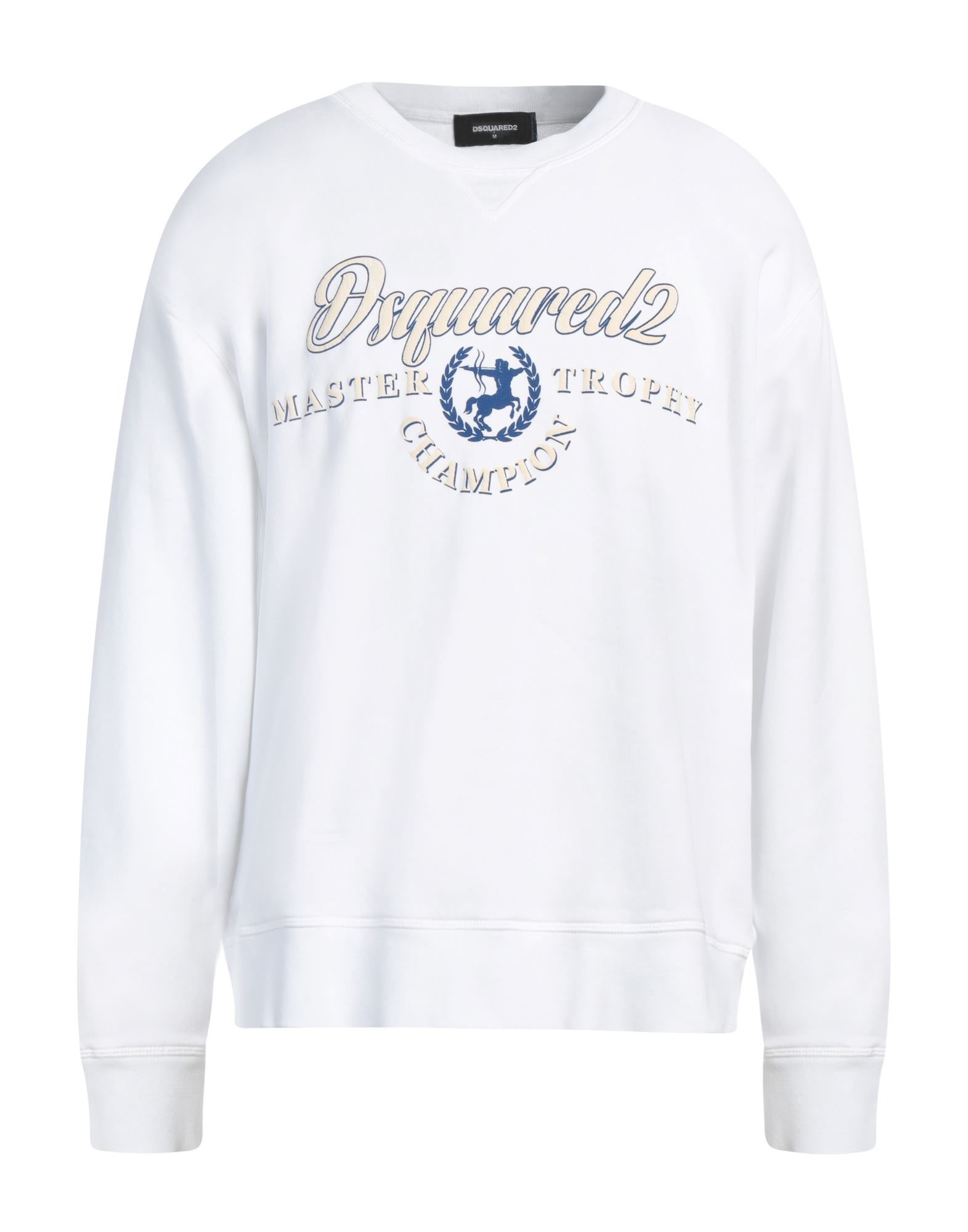 White Men's Sweatshirt - 1