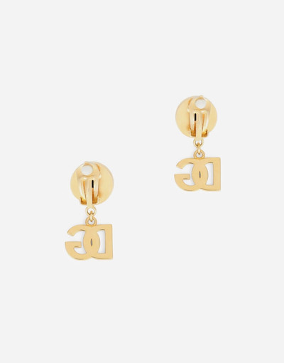 Dolce & Gabbana Clip-on earrings with DG logo outlook
