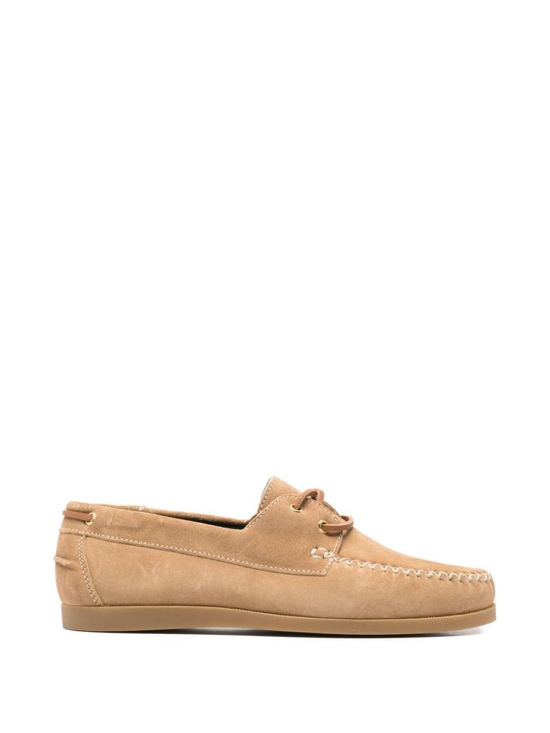 almond-toe boat shoes 1