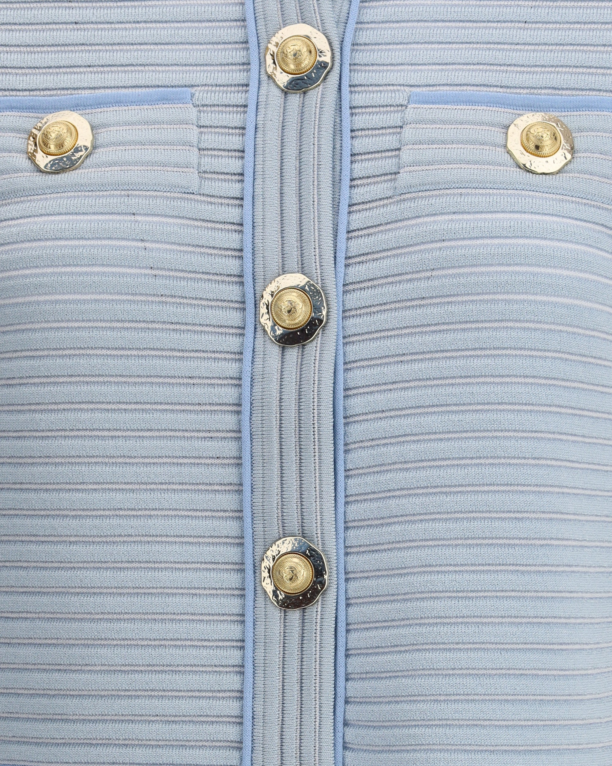 Embossed knit Cardigan - 3