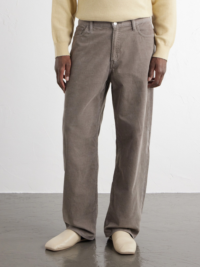 Straight-Leg Cotton-Corduroy Trousers 3