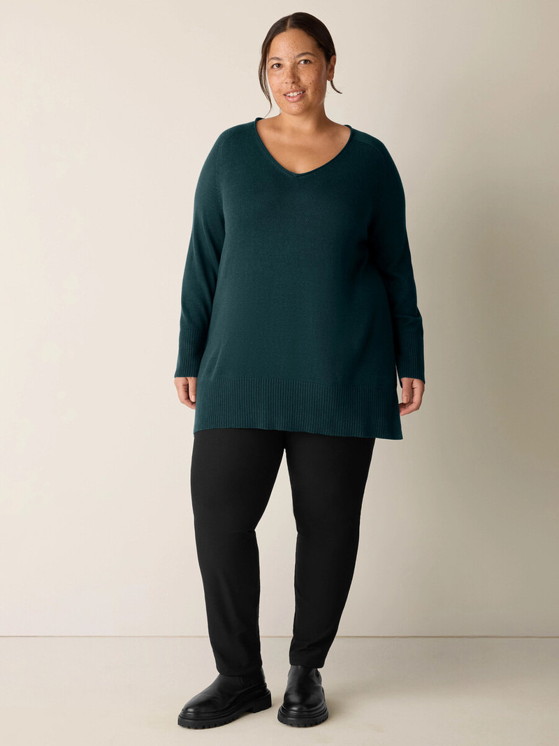 Peruvian Cotton Blend V-Neck Top 6