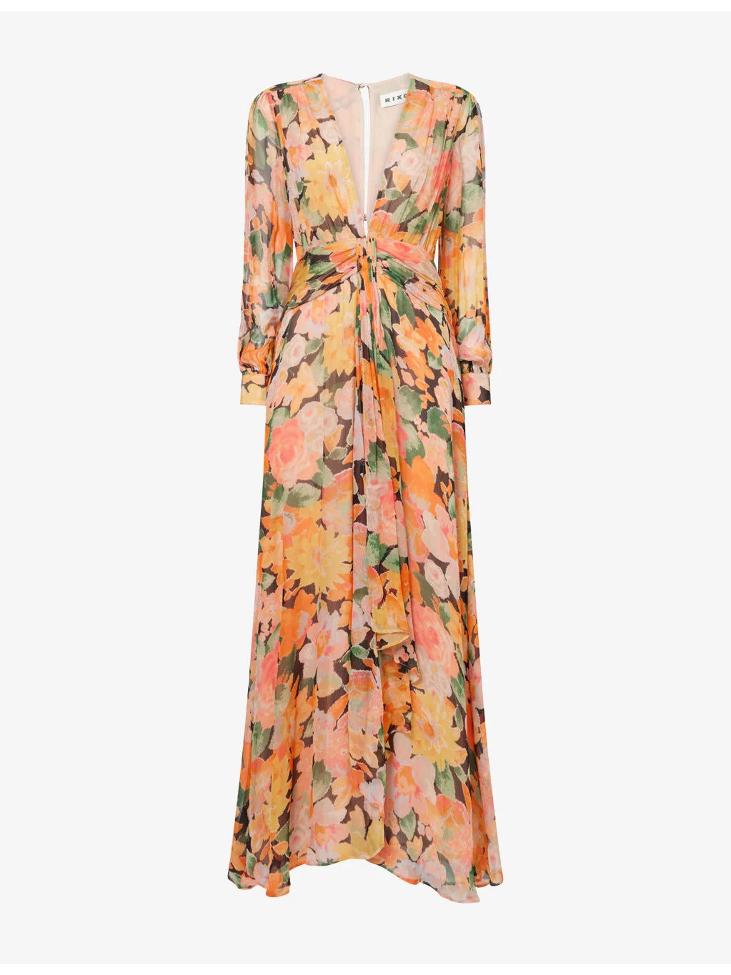 Meera Floral-Print Woven Maxi Dress - 1