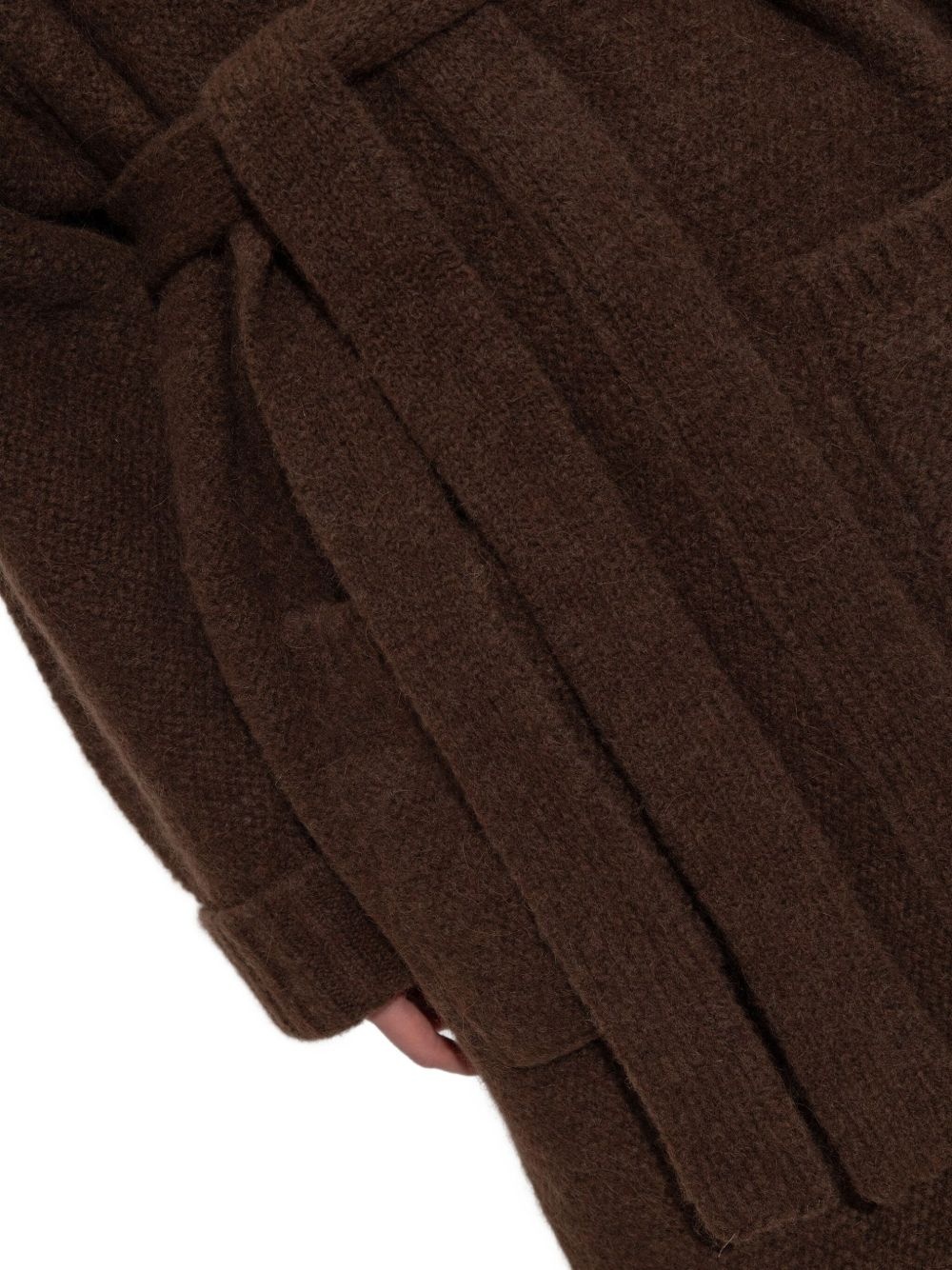 belted cardi-coat - 5