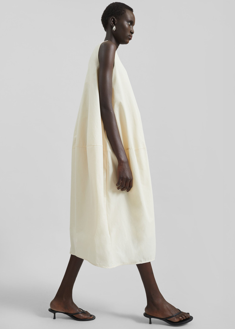 Delane Cocoon Dress - Cream 4