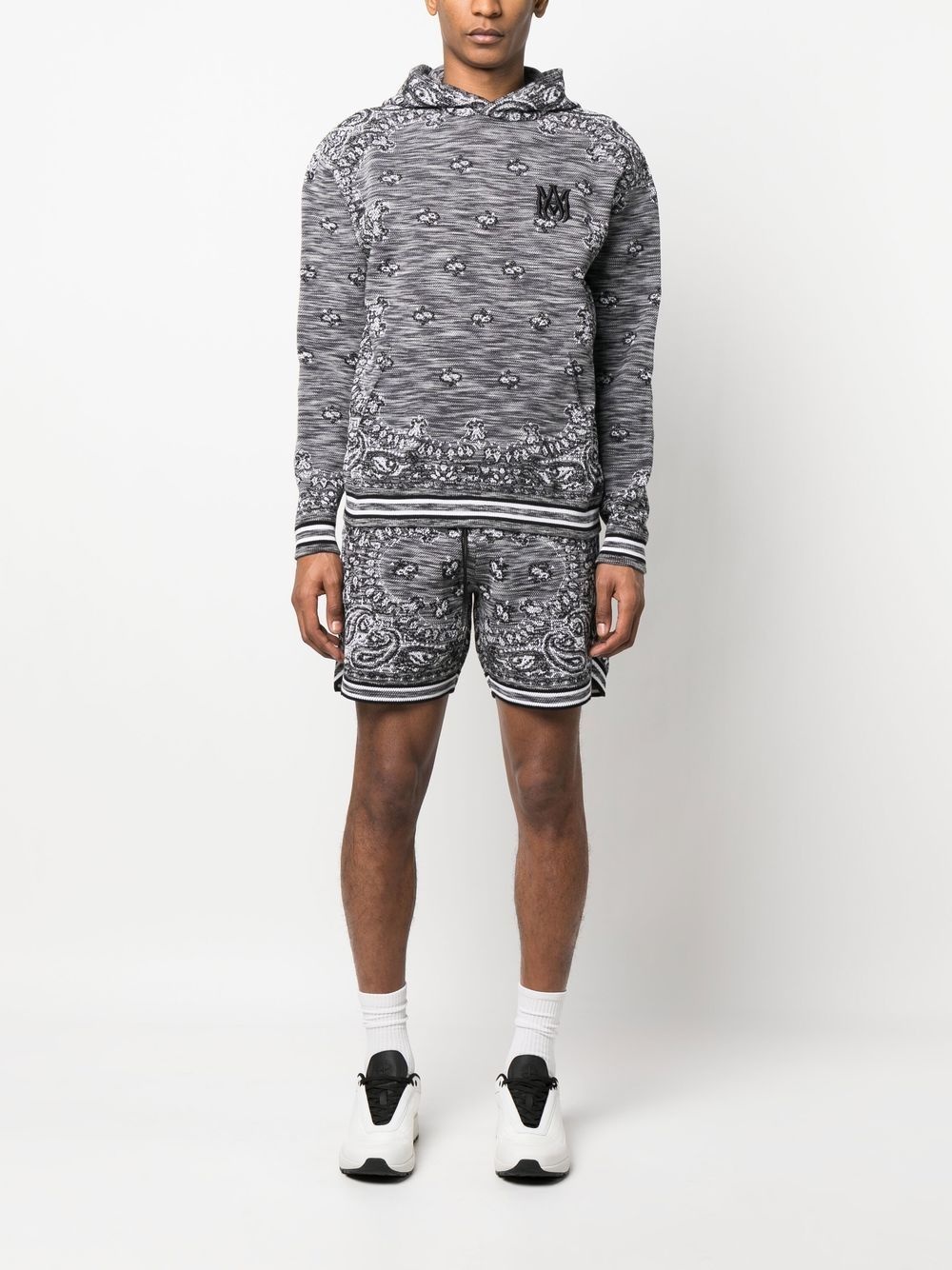 logo-patch pullover hoodie - 2