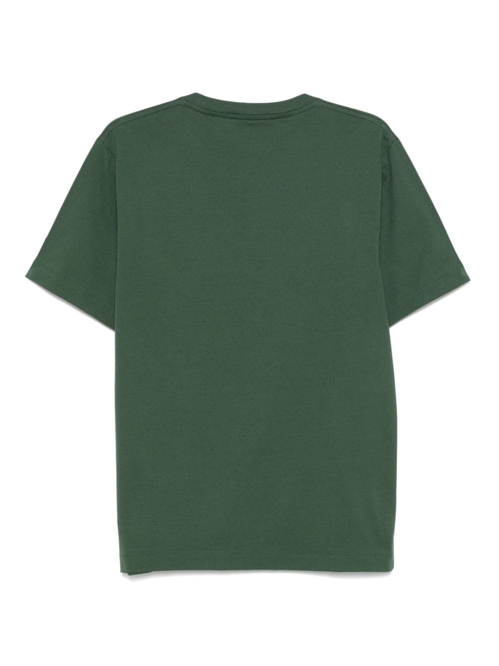 star-appliqué T-shirt - 2