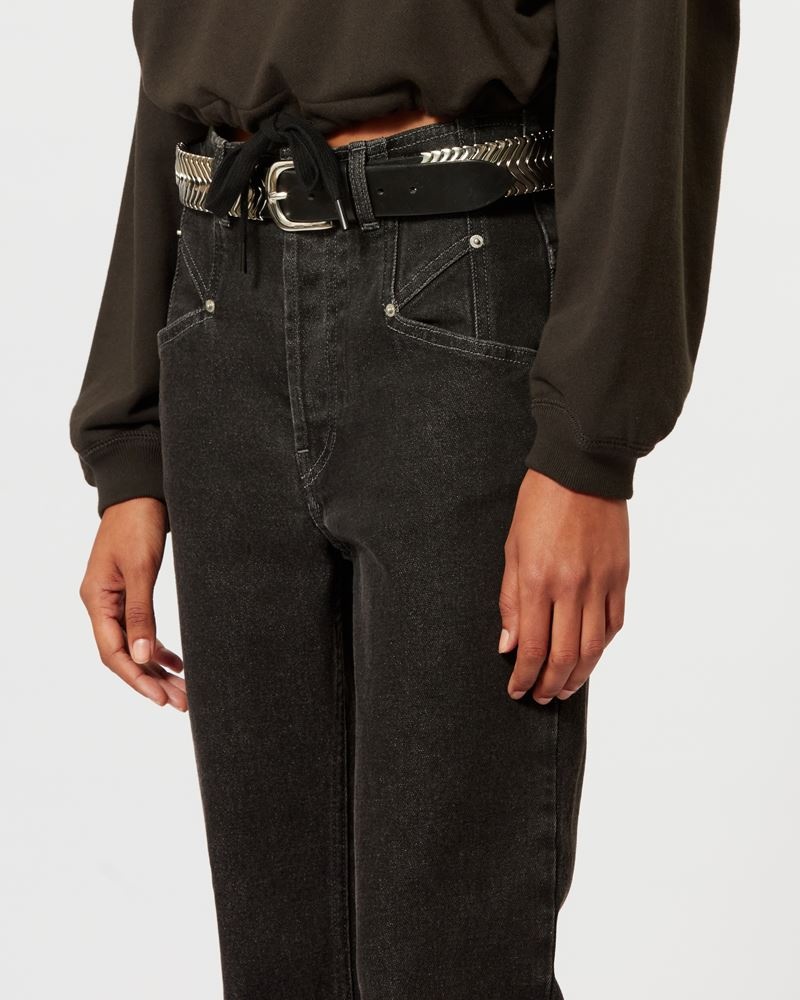 NILIANE DENIM PANTS - 4