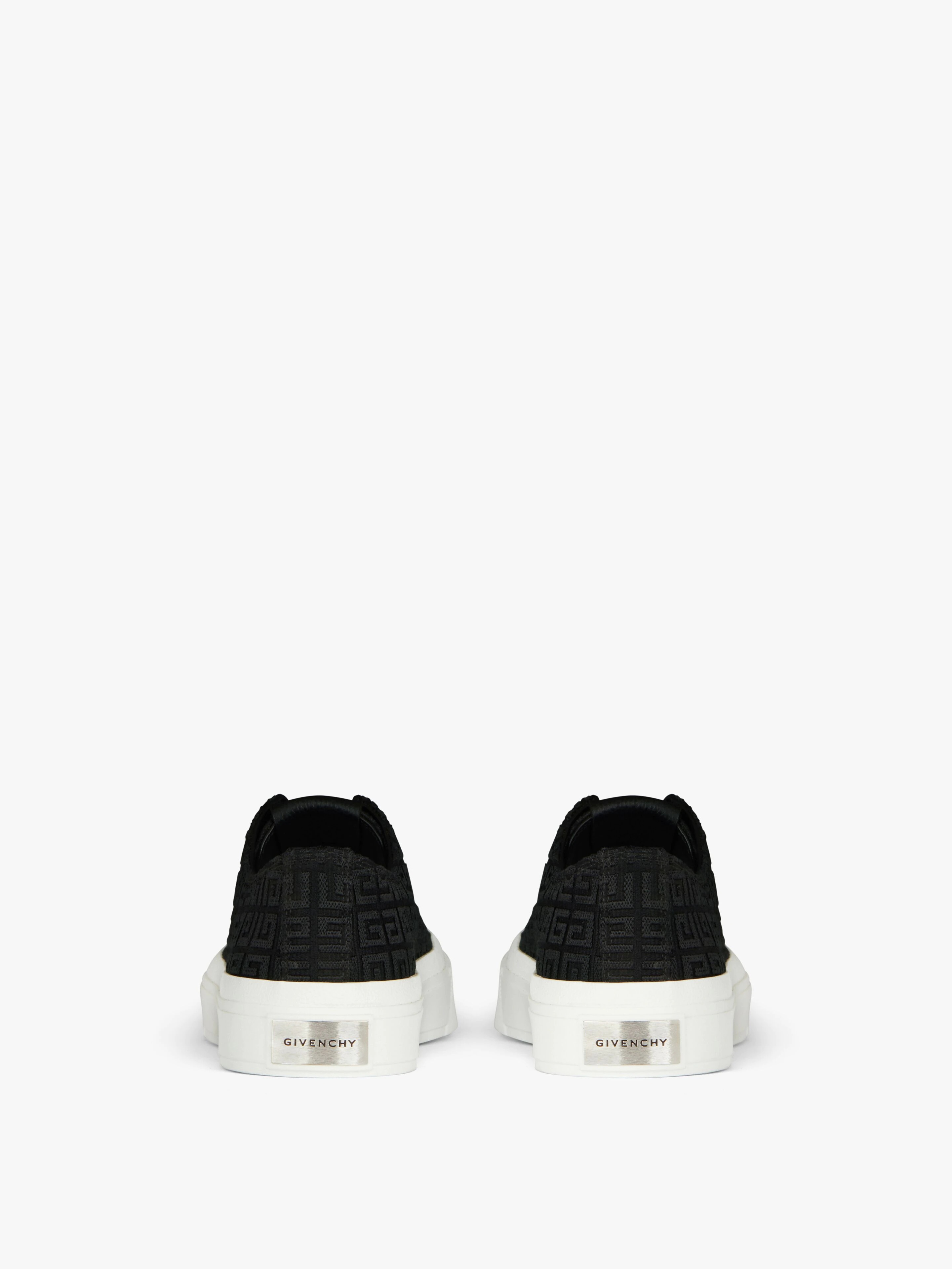CITY SNEAKERS IN 4G EMBROIDERED CANVAS - 7
