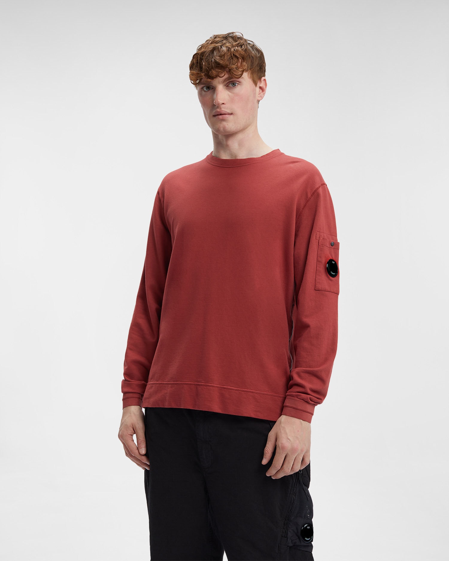 Light Fleece Side Zipped Sweatshirt - 2