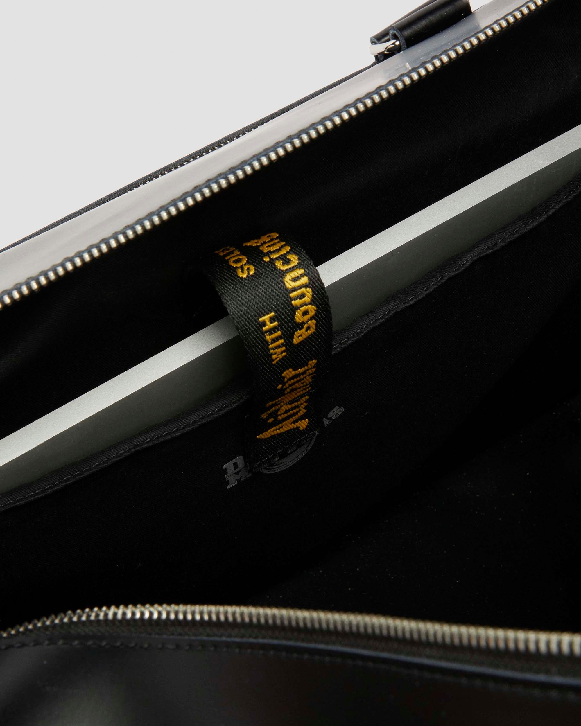 Smooth Leather Weekender Bag - 8