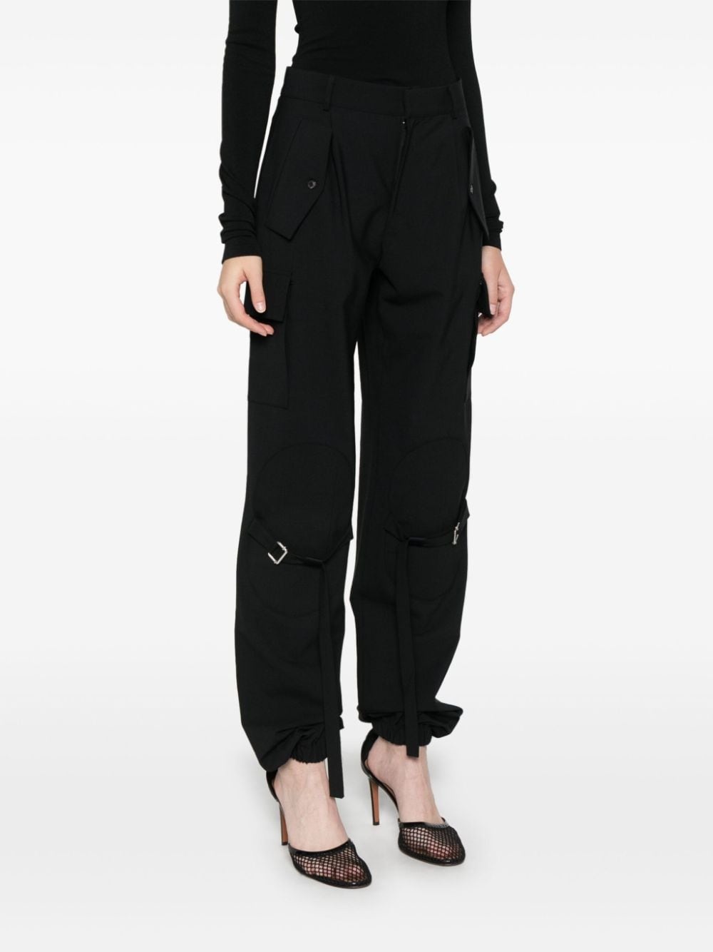 tapered cargo trousers - 3