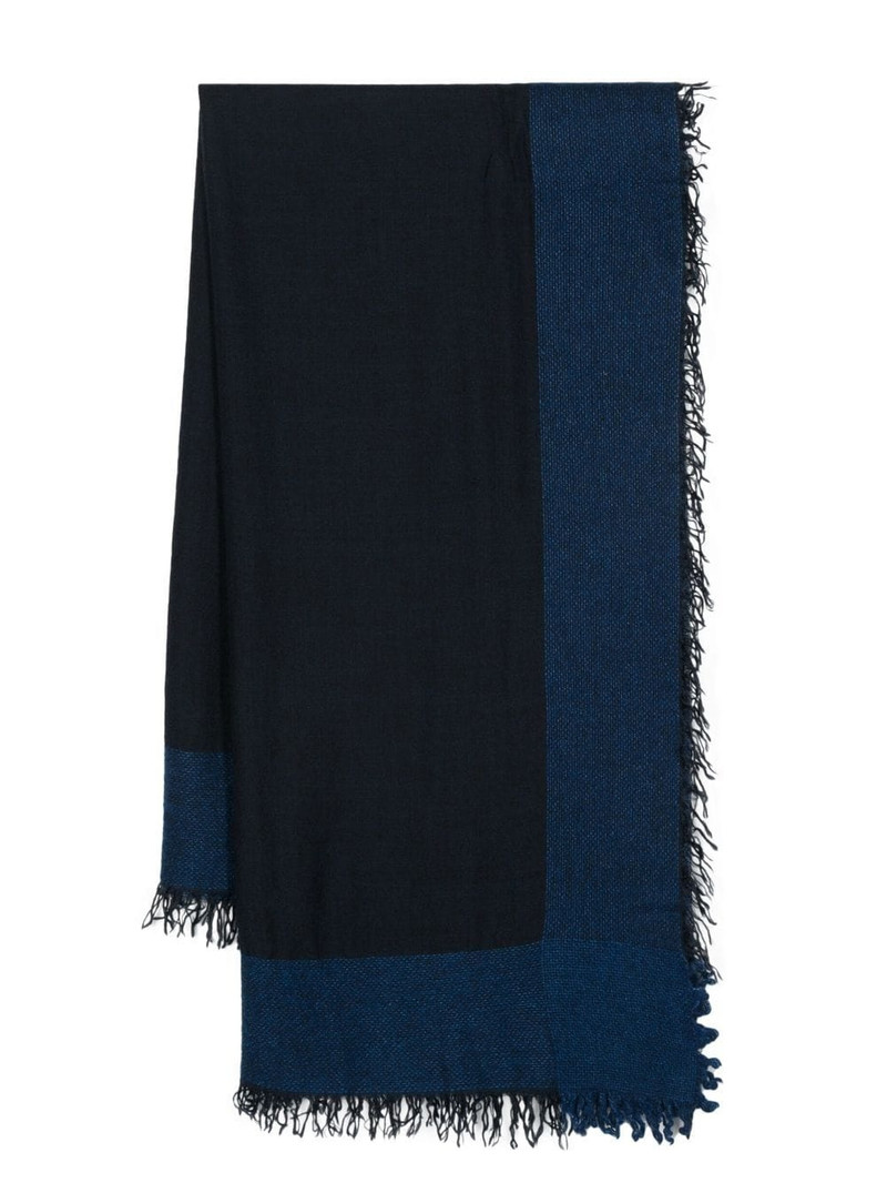 Faliero Sarti Isadora frayed-hem scarf outlook