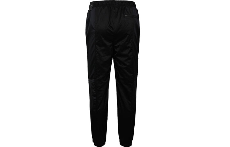 Air Jordan Red jumpman Logo Sports Long Pants Black AV1306-010 - 2