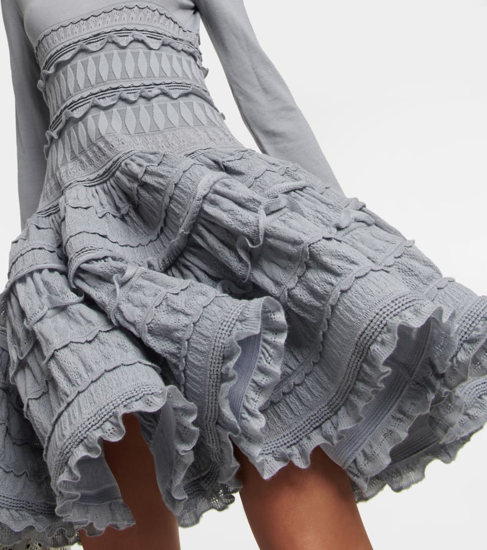 一度のみの使用】ALAiA/2007エディションウールクリノリンドレス