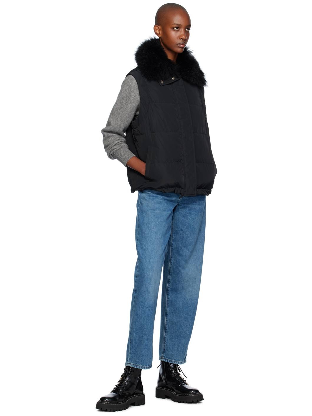 Black Ultralight Down Jacket - 5