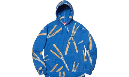 Supreme SS19 Shears Hooded Sweatshirt Royal SUP-SS19-159 - 2