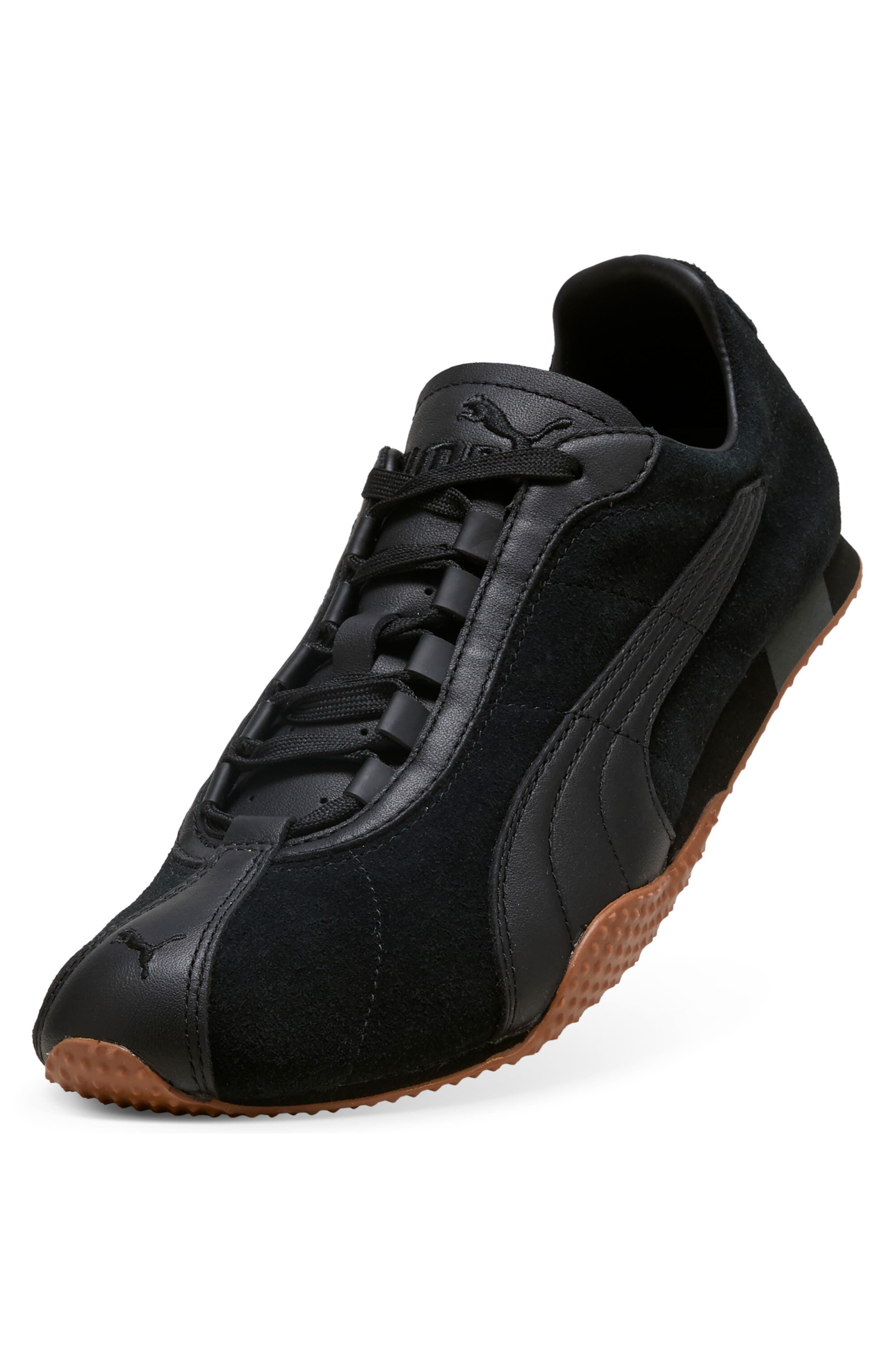 PUMA H-Street Premium Sneaker in Puma Black/Shadow Gray/Gum at Nordstrom - 5