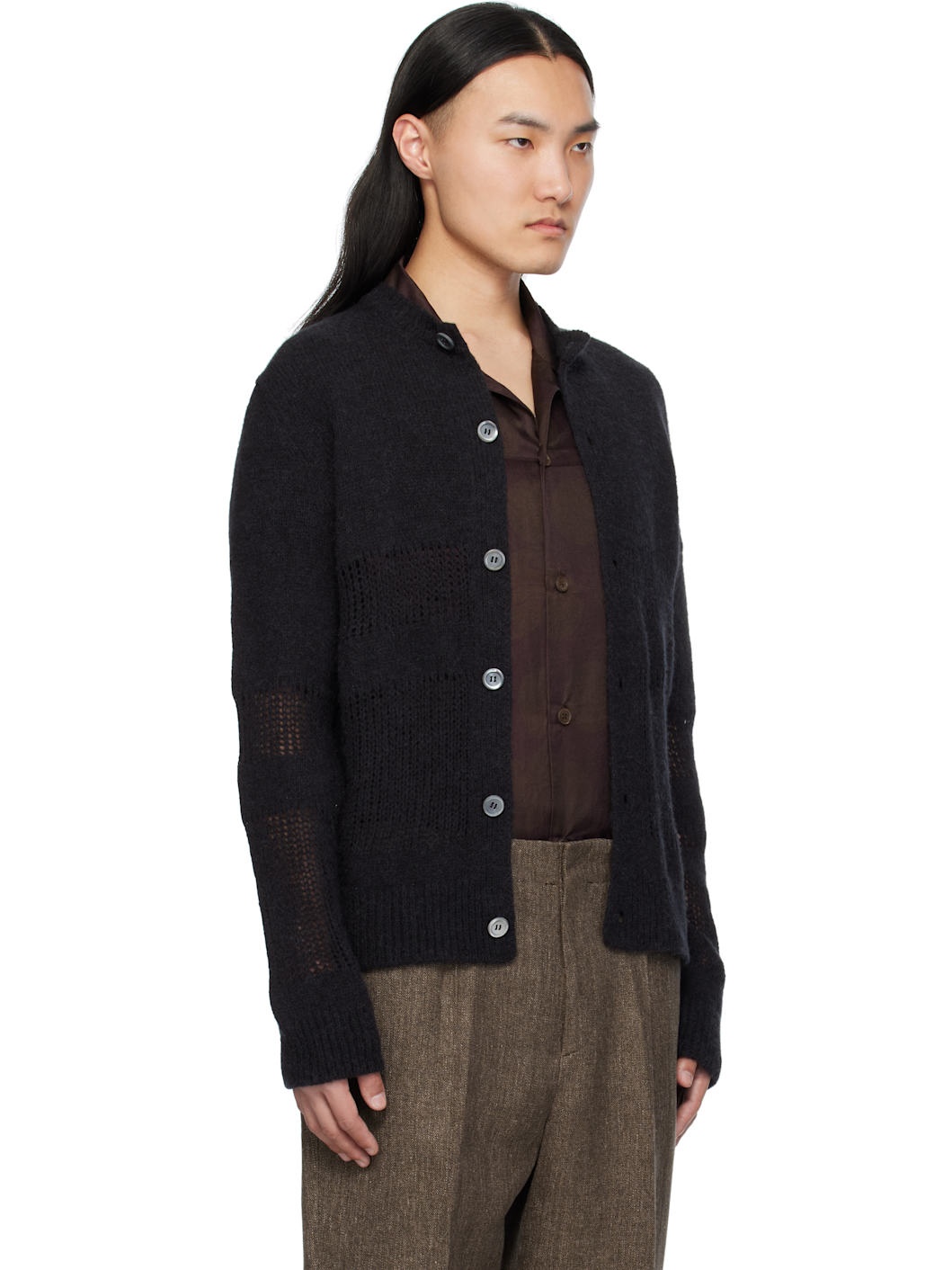 Black Opa Cardigan - 2