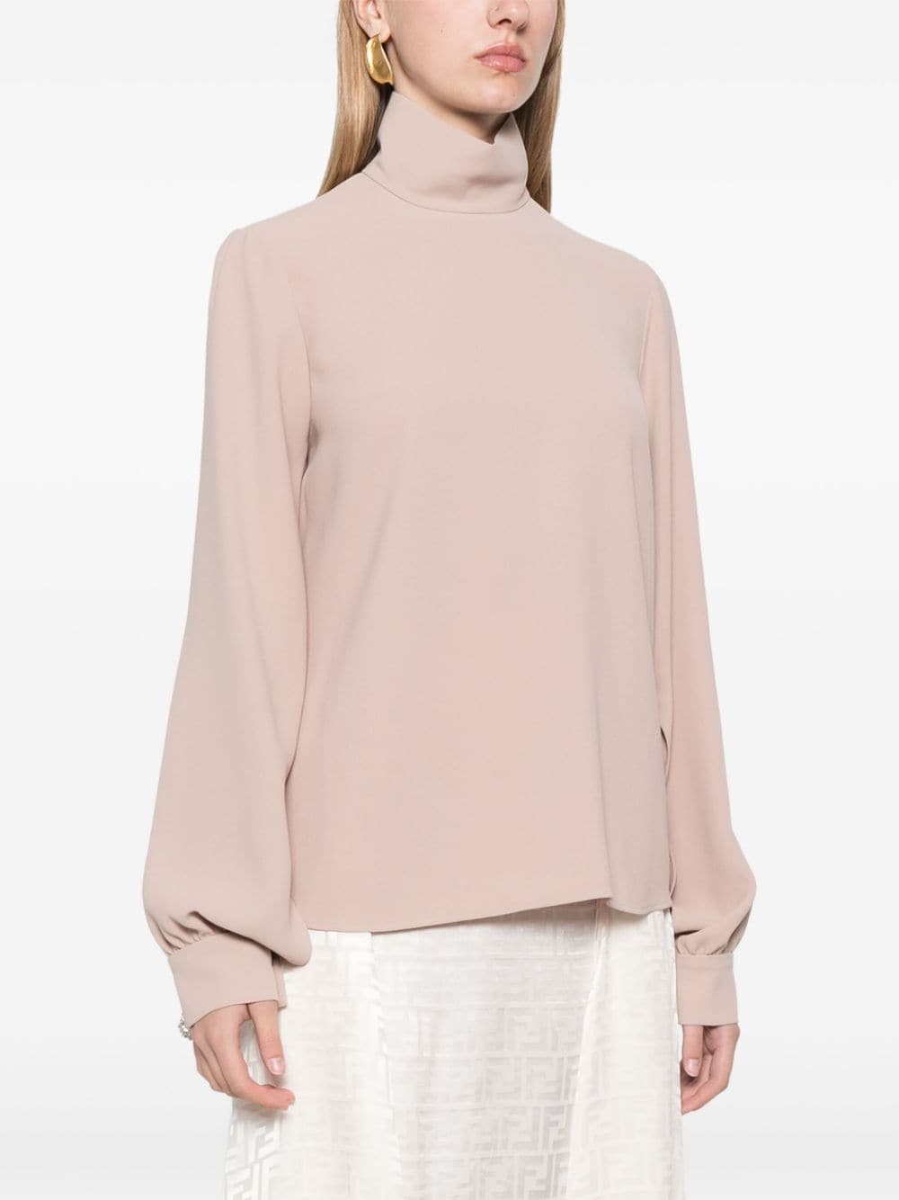 crepe blouse - 3