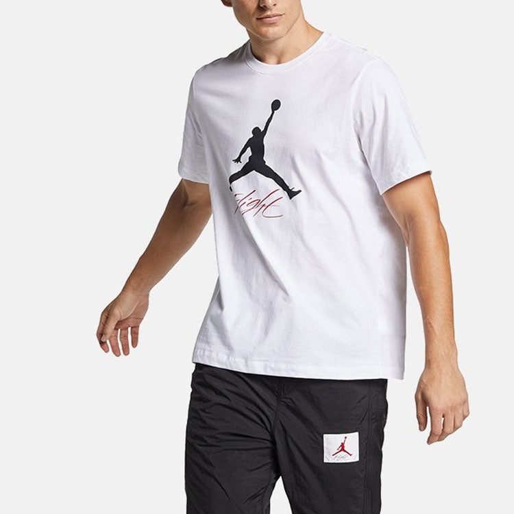 Air Jordan Flight Basketball Short Sleeve White AO0665-100 - 3